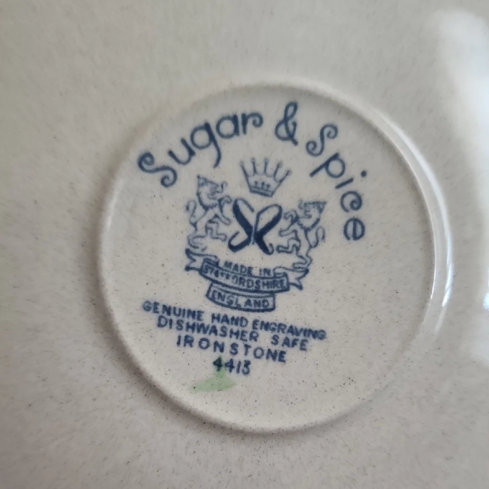 Sugar & Spice Owl Plates Set of 7 | 6” Vintage Folk Art Dessert Plates